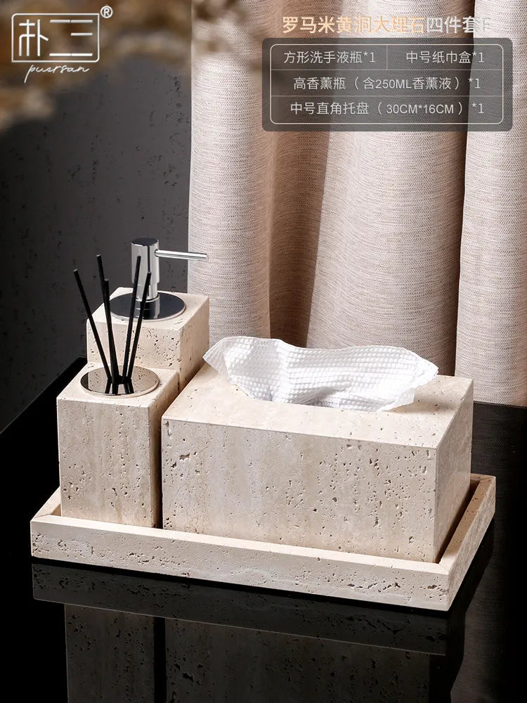Luxury Travertine Reed Diffuser