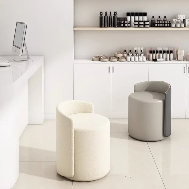 Wooden Vanity Stool