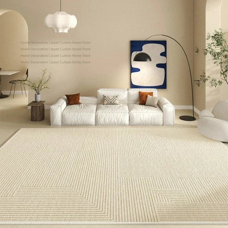 Abstract Washable Area Rug