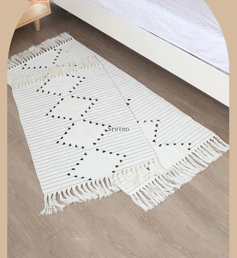 Cotton Nordic Area Rug