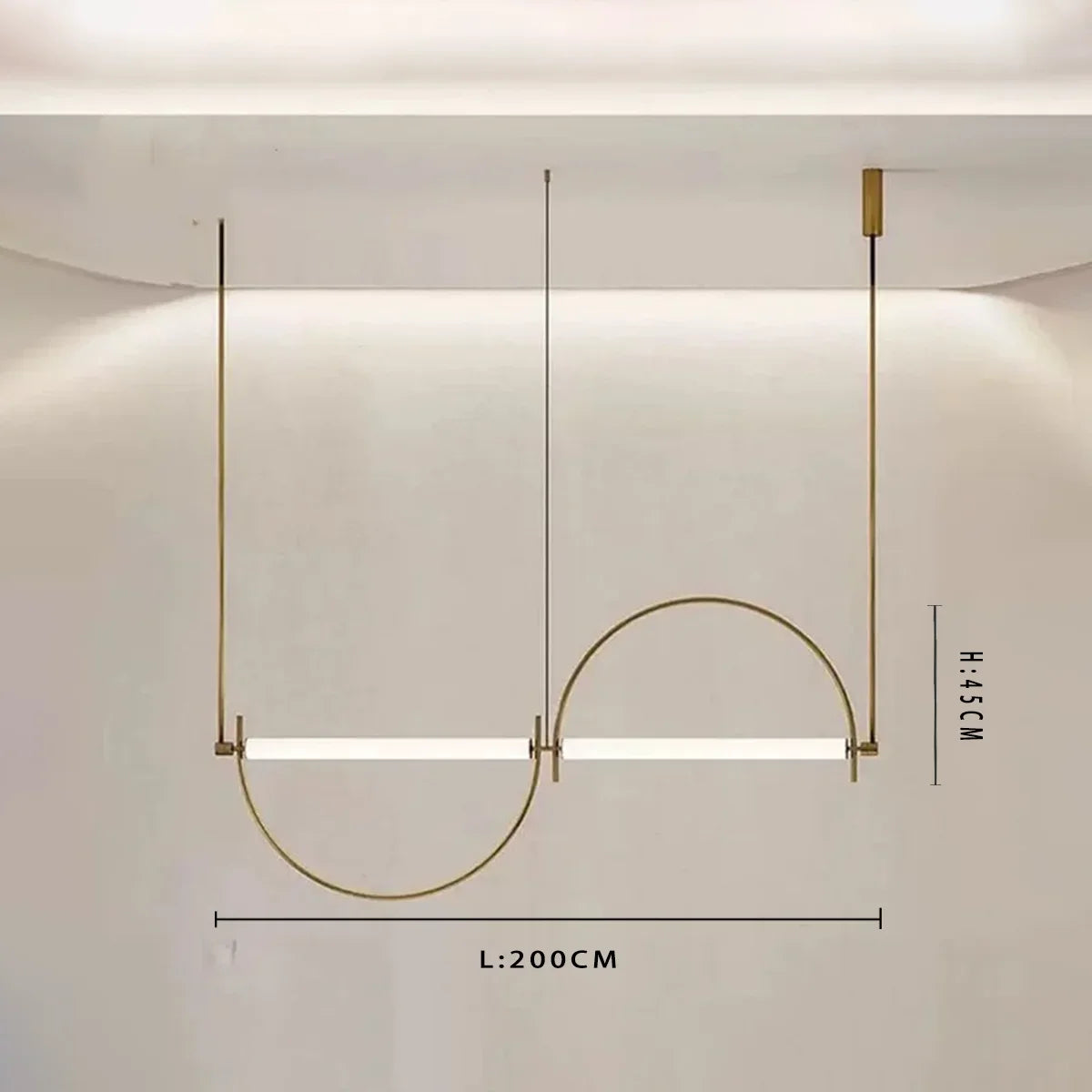 Minimalist Arc Pendant Lamp
