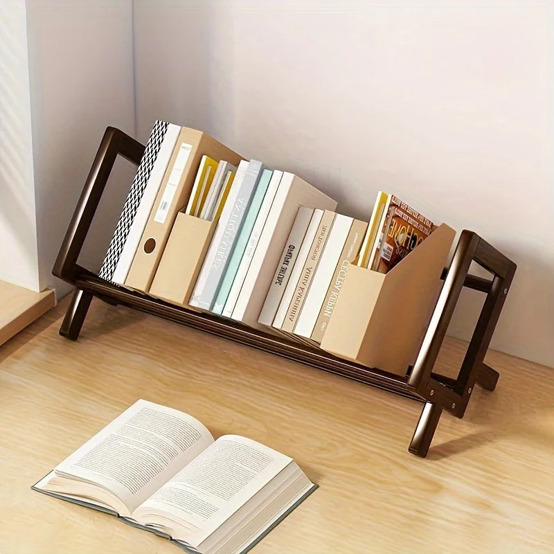 Bamboo Desktop Bookshelf