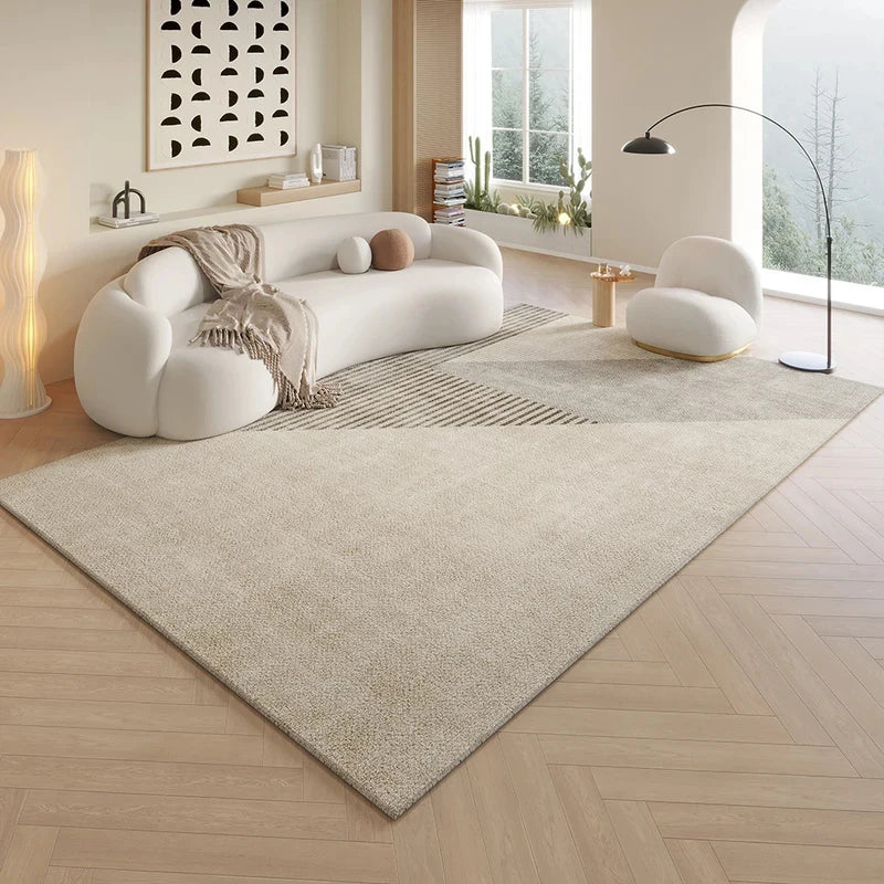 Washable Neutral Area Rug
