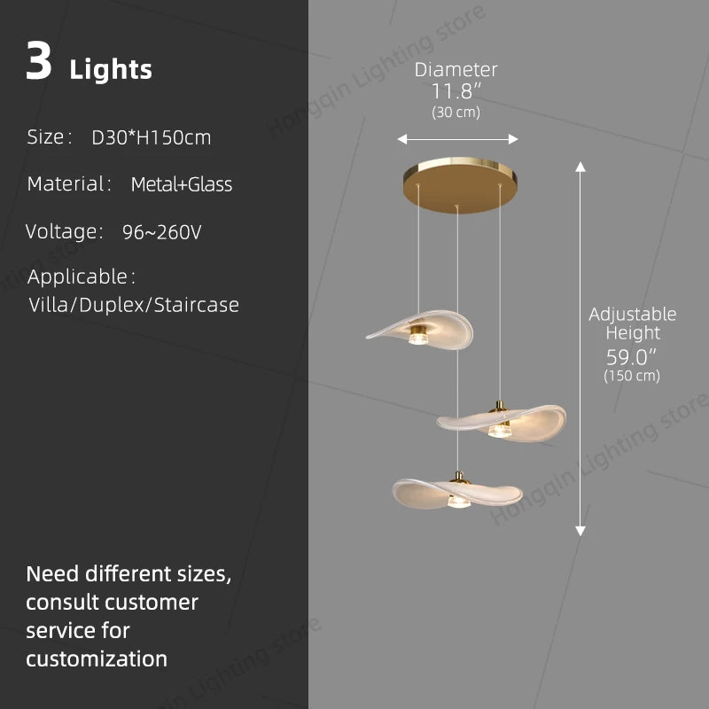 Nordic Stone Pendant Chandelier