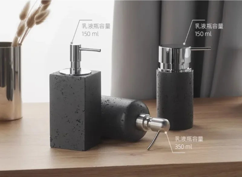 Wabi-Sabi Sandstone Bath Set