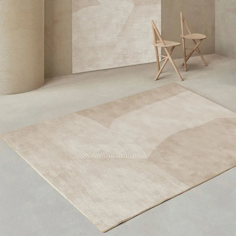 Abstract Plush Area Rug