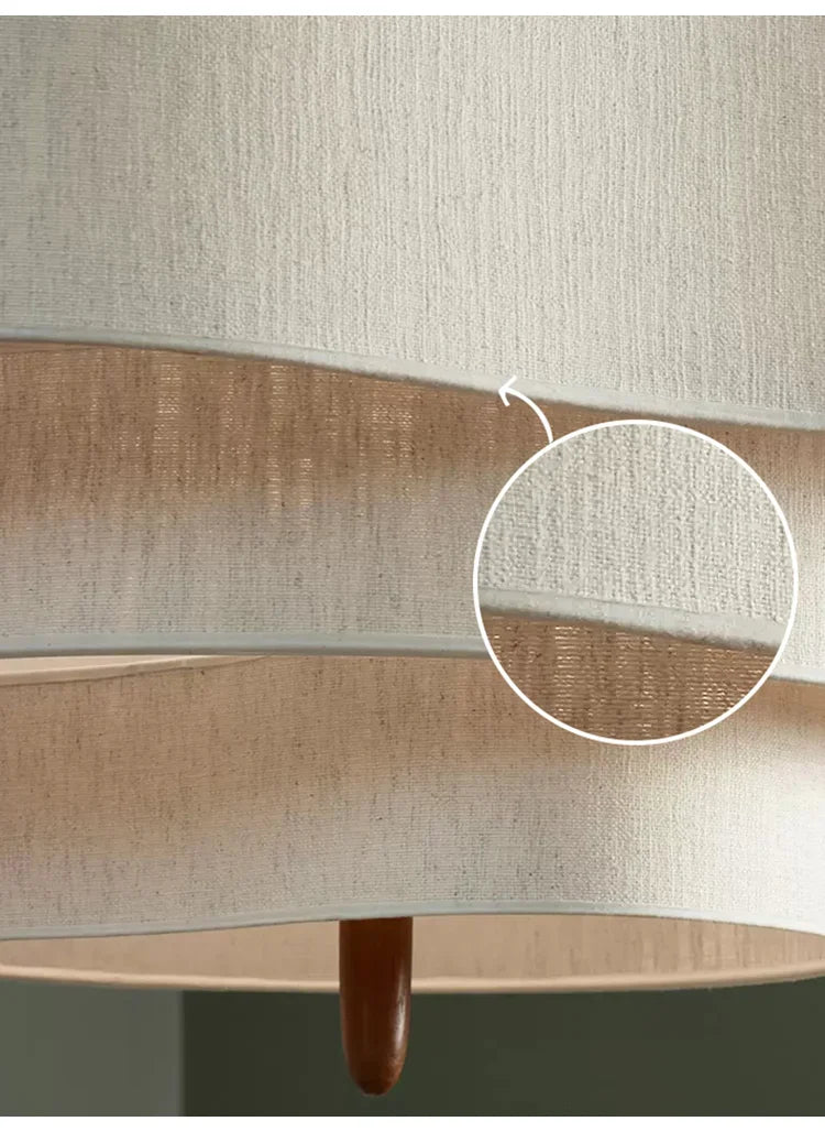 Wabi-Sabi Fabric Pendant Chandelier