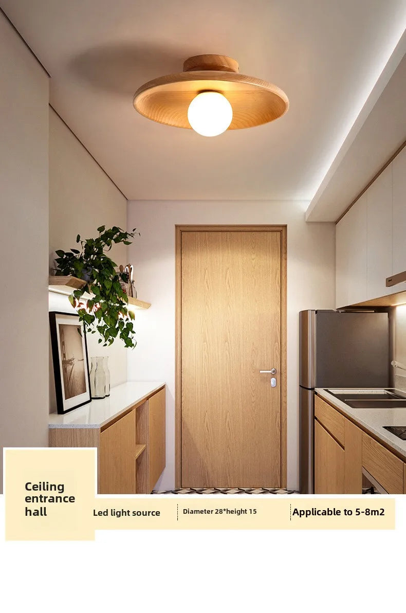 Japanese Bamboo Ceiling Light