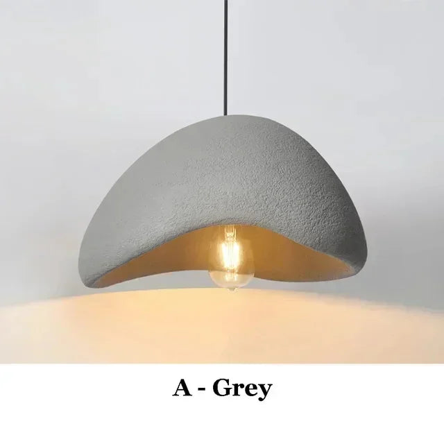 Wabi-Sabi Paper Pendant Chandelier
