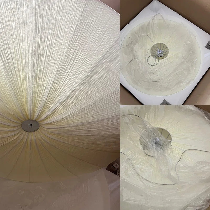 Wabi-Sabi Fabric Pendant Chandelier