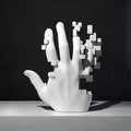 Resin Palm Sculpture
