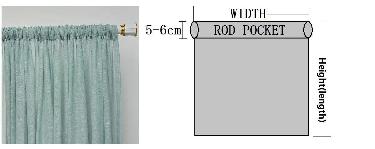 Japanese Tulle Sheer Curtains