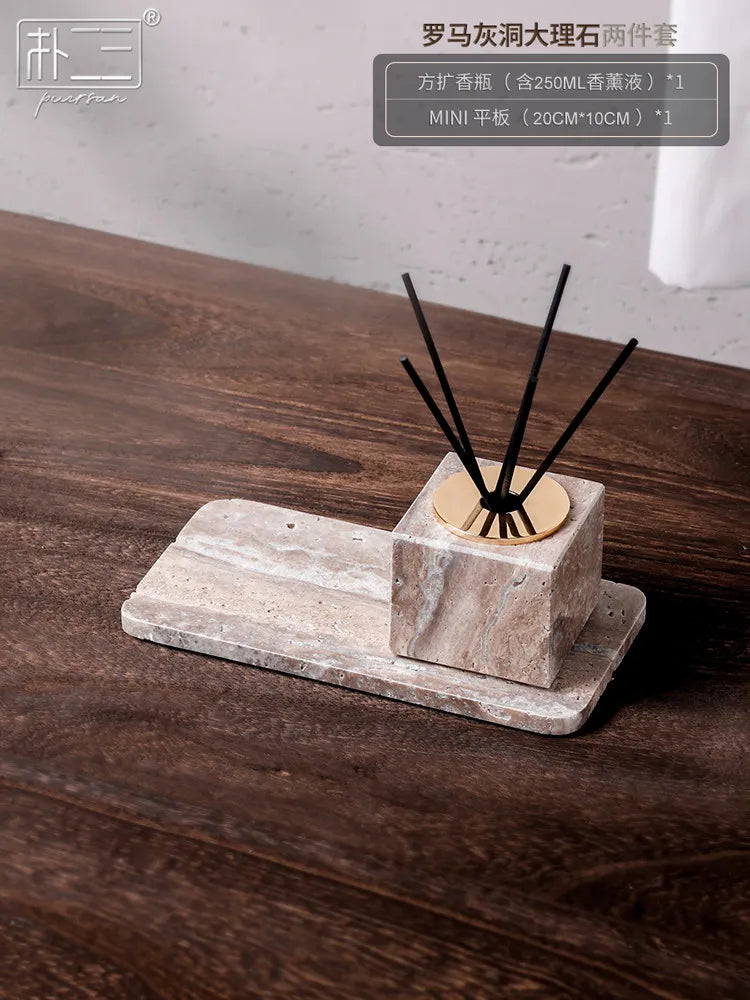 Luxury Travertine Reed Diffuser