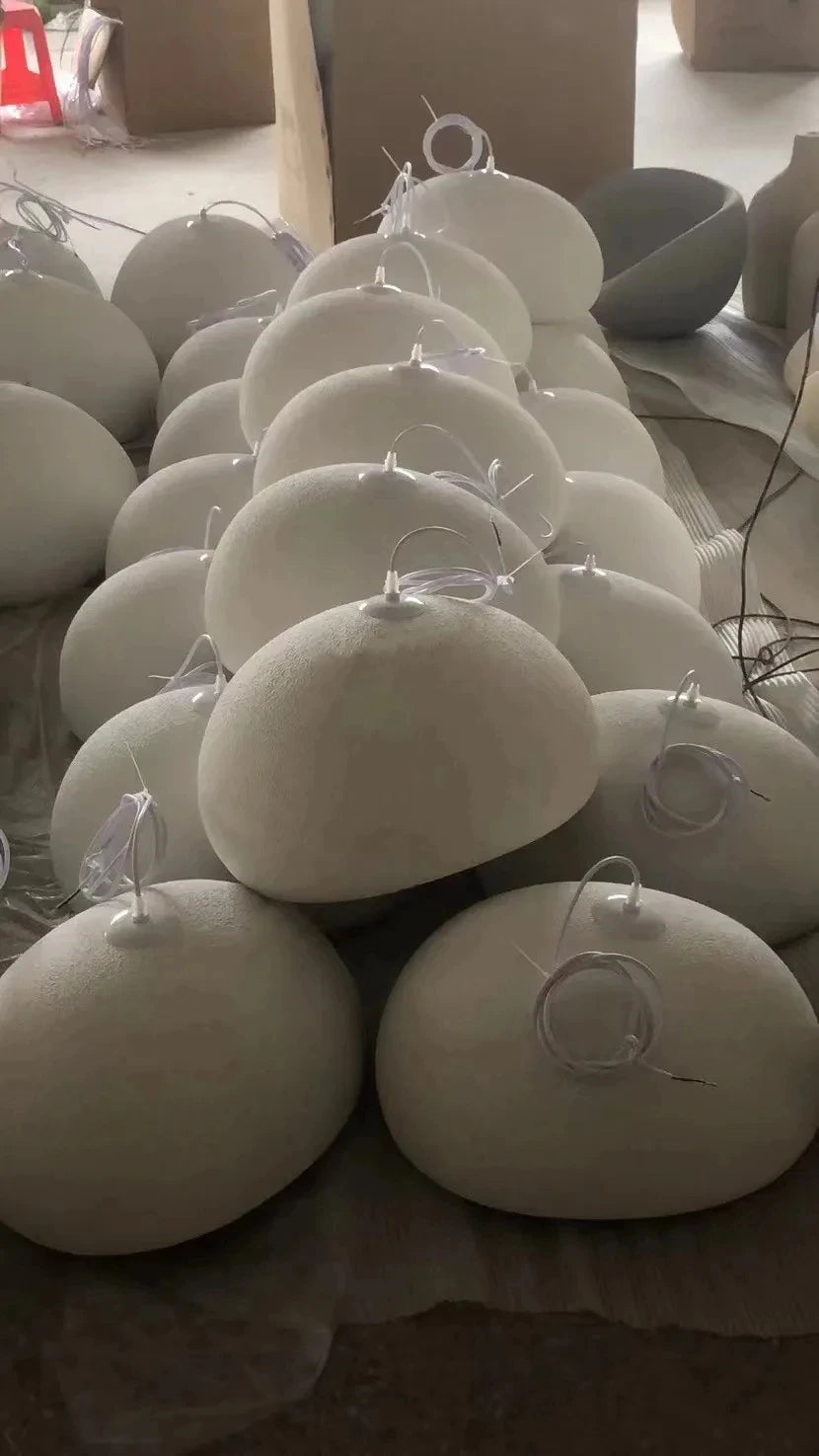 Wabi-Sabi Cement Pendant Chandelier