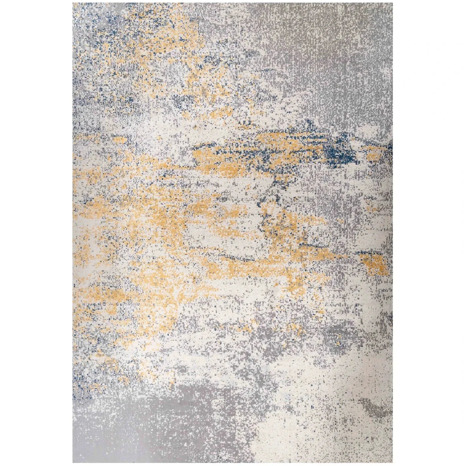 Abstract Neutral Area Rug