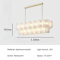 Wabi-Sabi Acrylic Pendant Chandelier