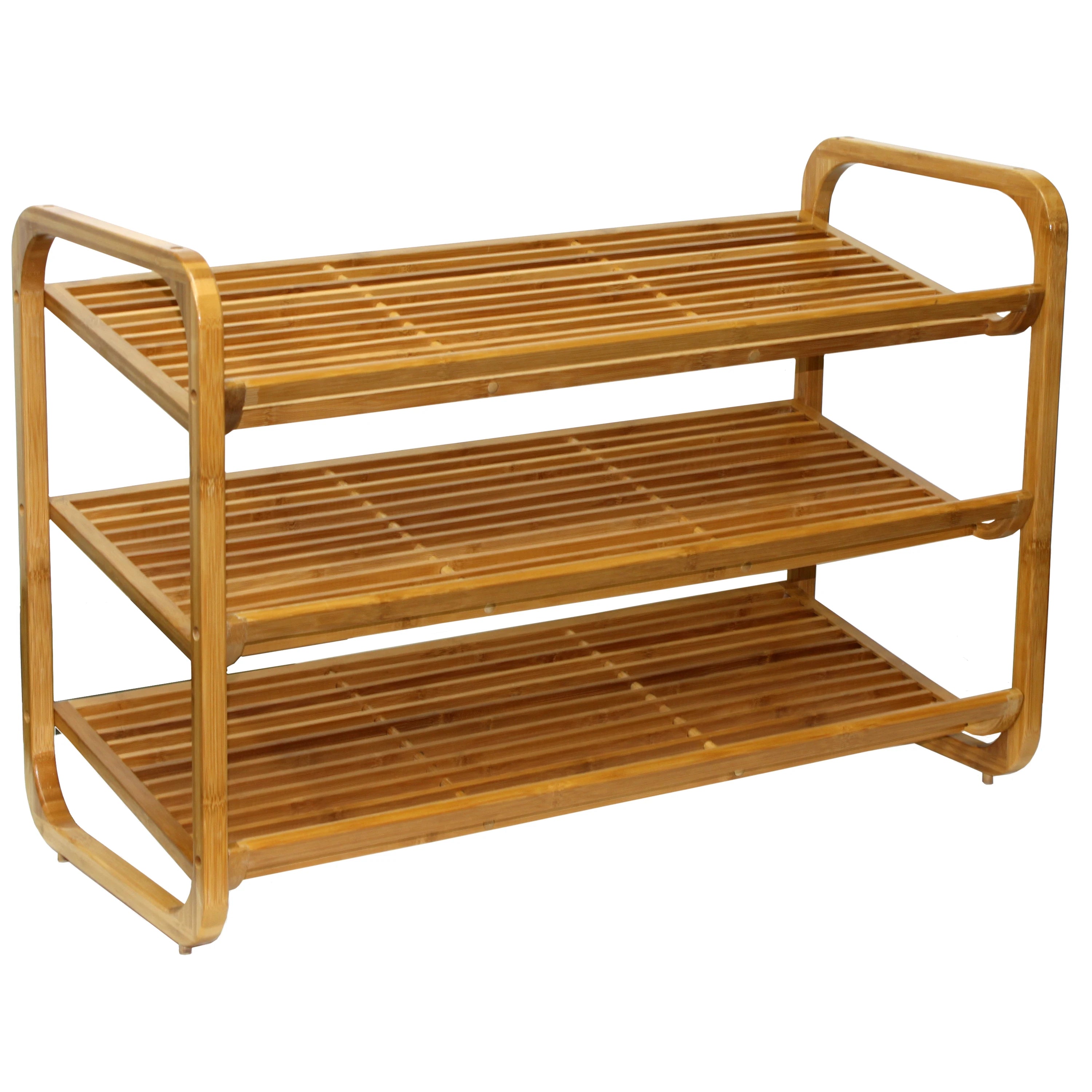 Bamboo Shoe Rack