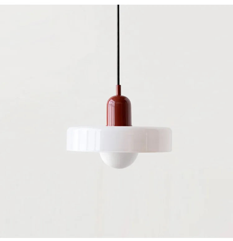 Bauhaus Glass Chandelier