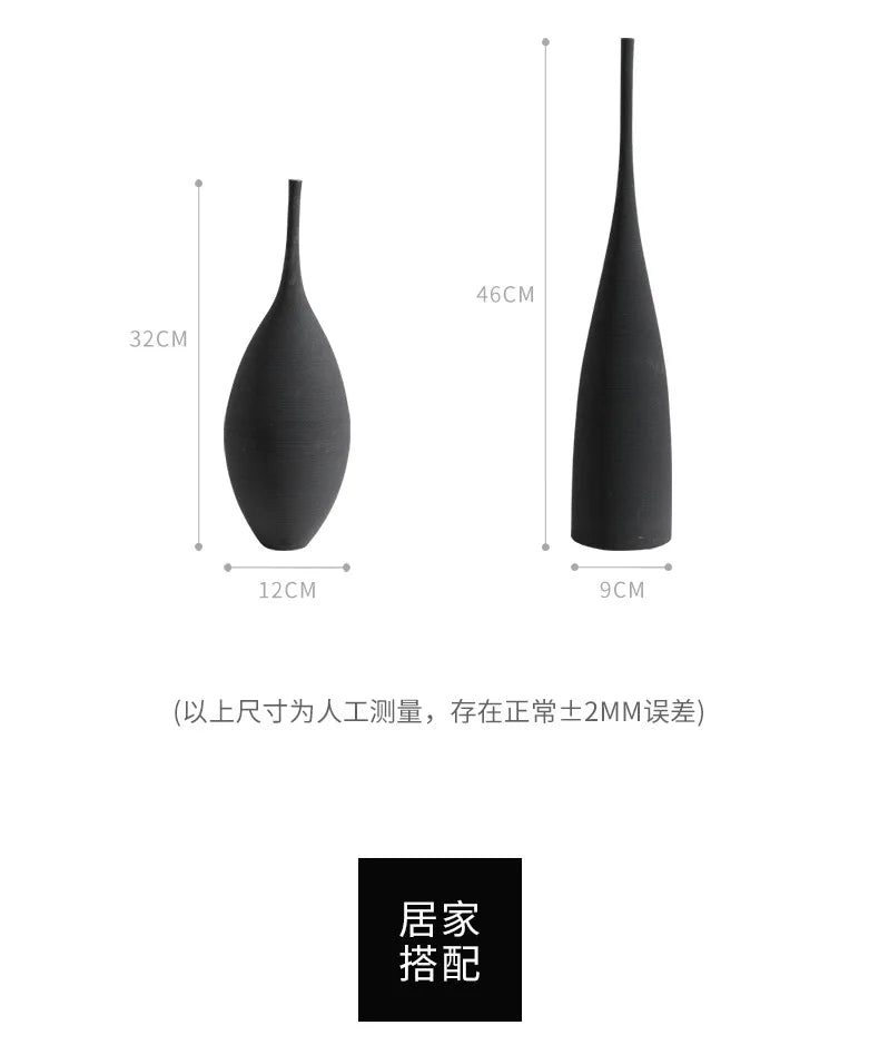 Hand-Drawn Zen Art Vase