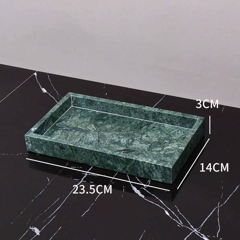 Indian Green Marble Bath Set