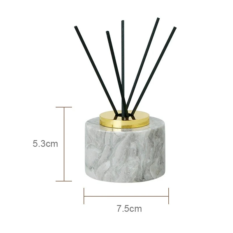 Marble Bathroom Accessory Set