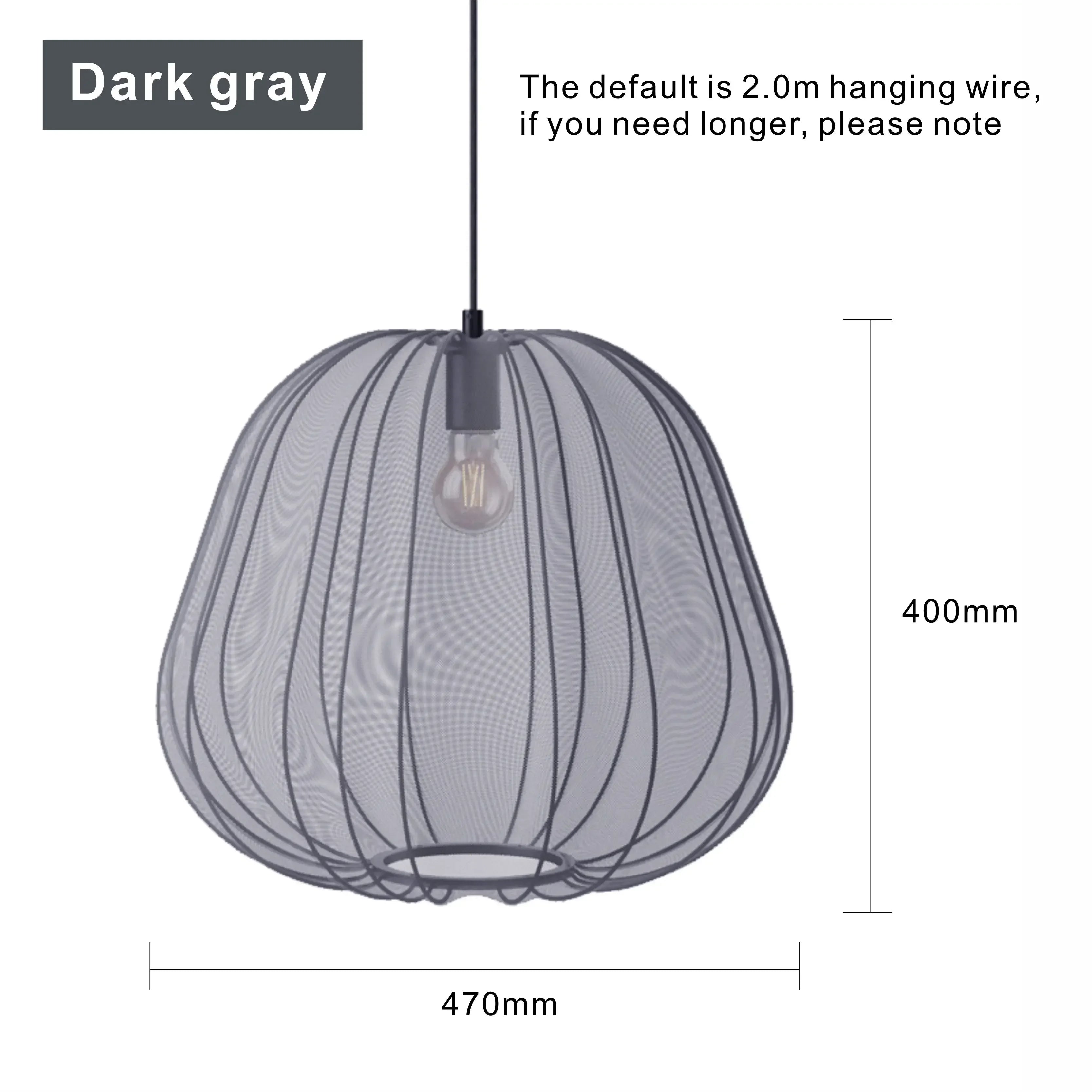 Wabi-Sabi Fabric Pendant Lamp