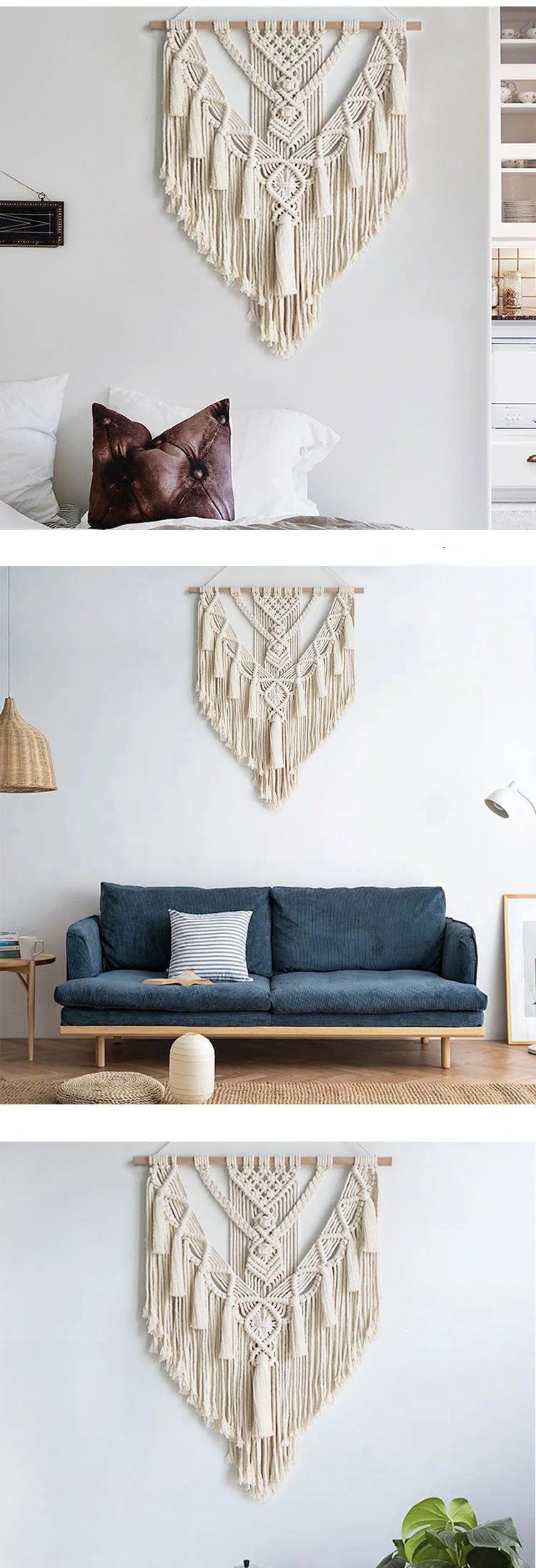 Boho Macrame Wall Hanging