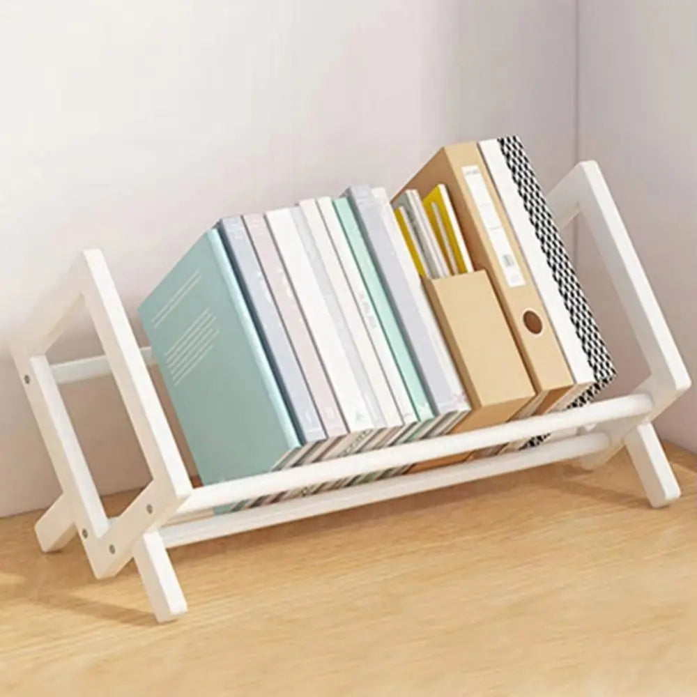 Bamboo Desktop Bookshelf
