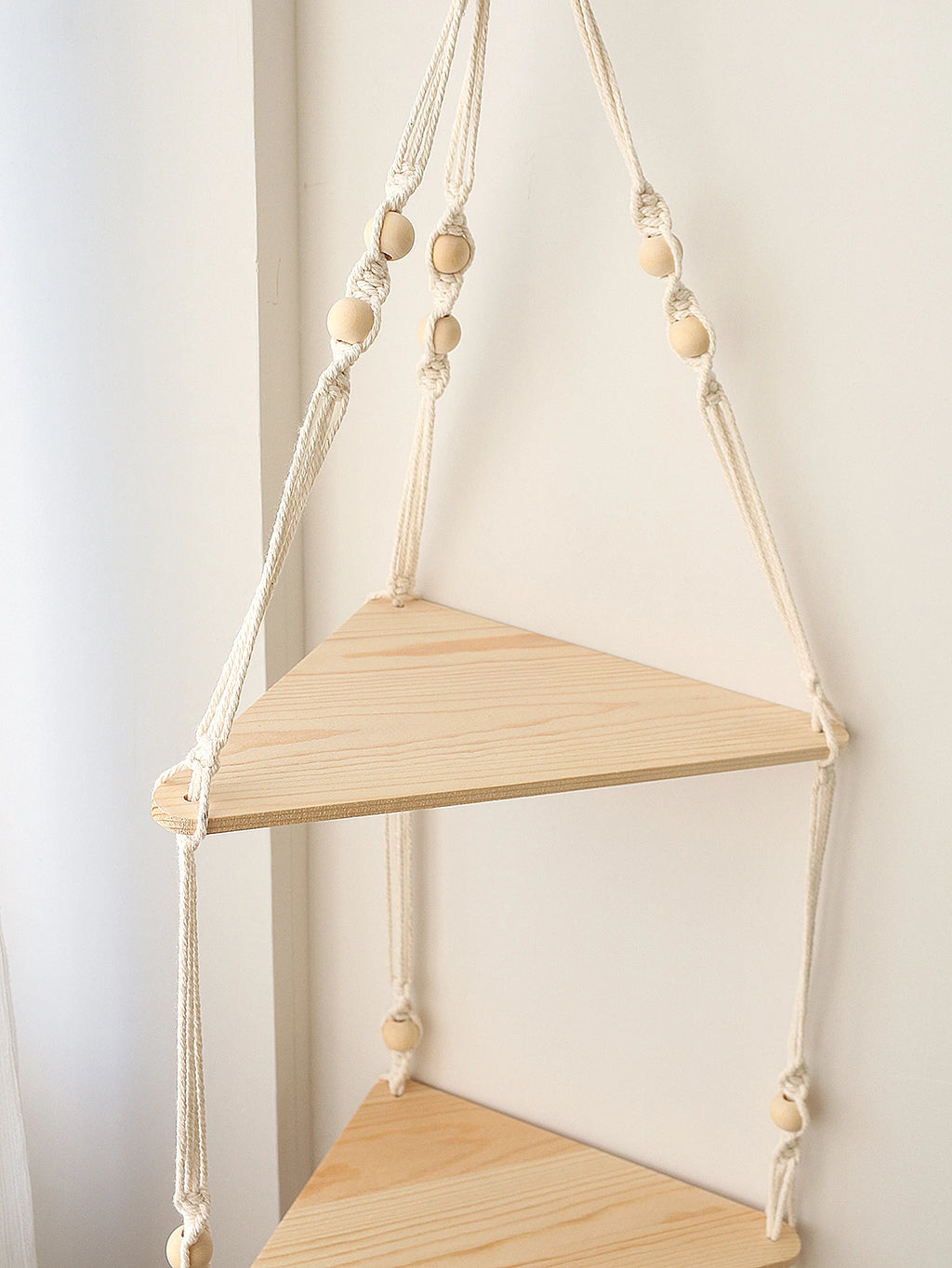 Floating Corner Wall Shelf