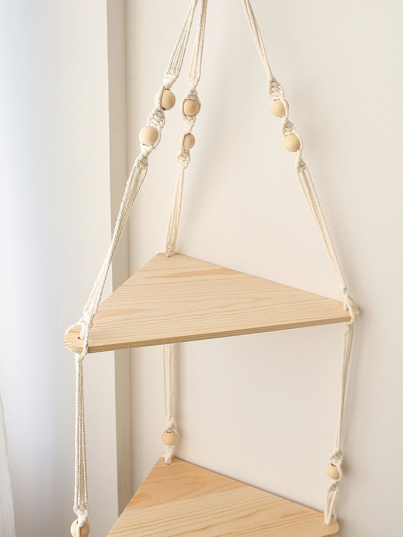 Floating Corner Wall Shelf
