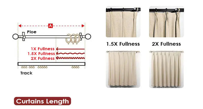 Japandi Tulle Sheer Curtains