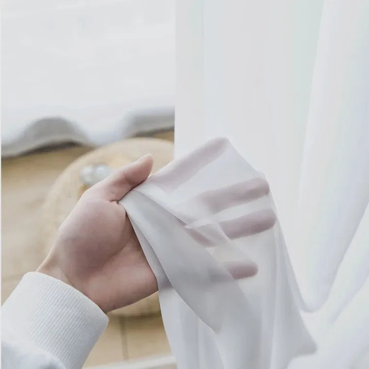 Modern Tulle Sheer Curtains