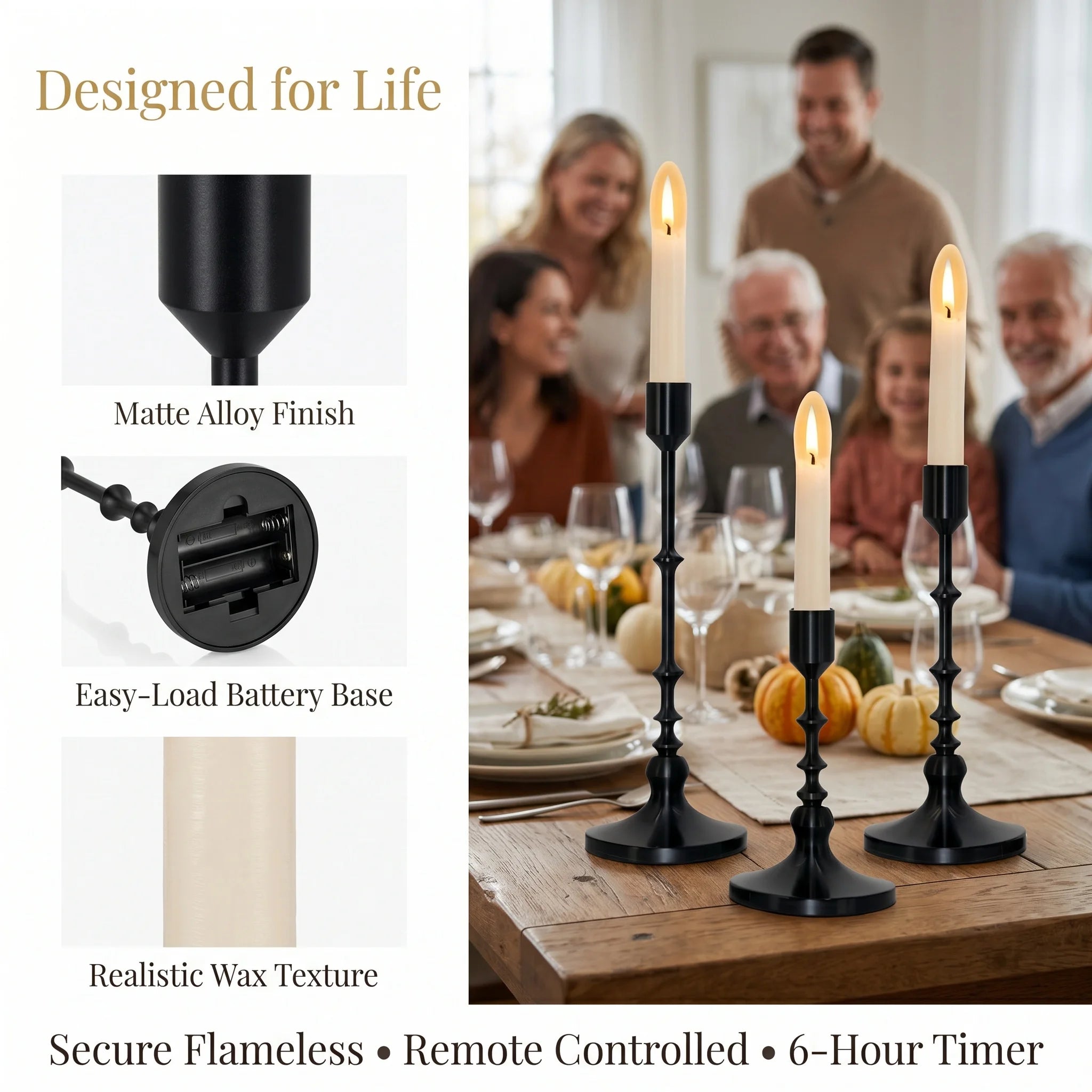 Brass Candlestick (Set)