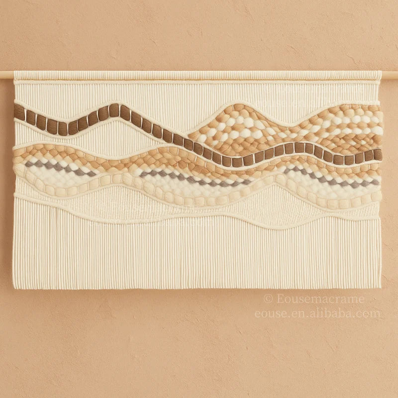 Boho Irregular Macrame Wall Hanging