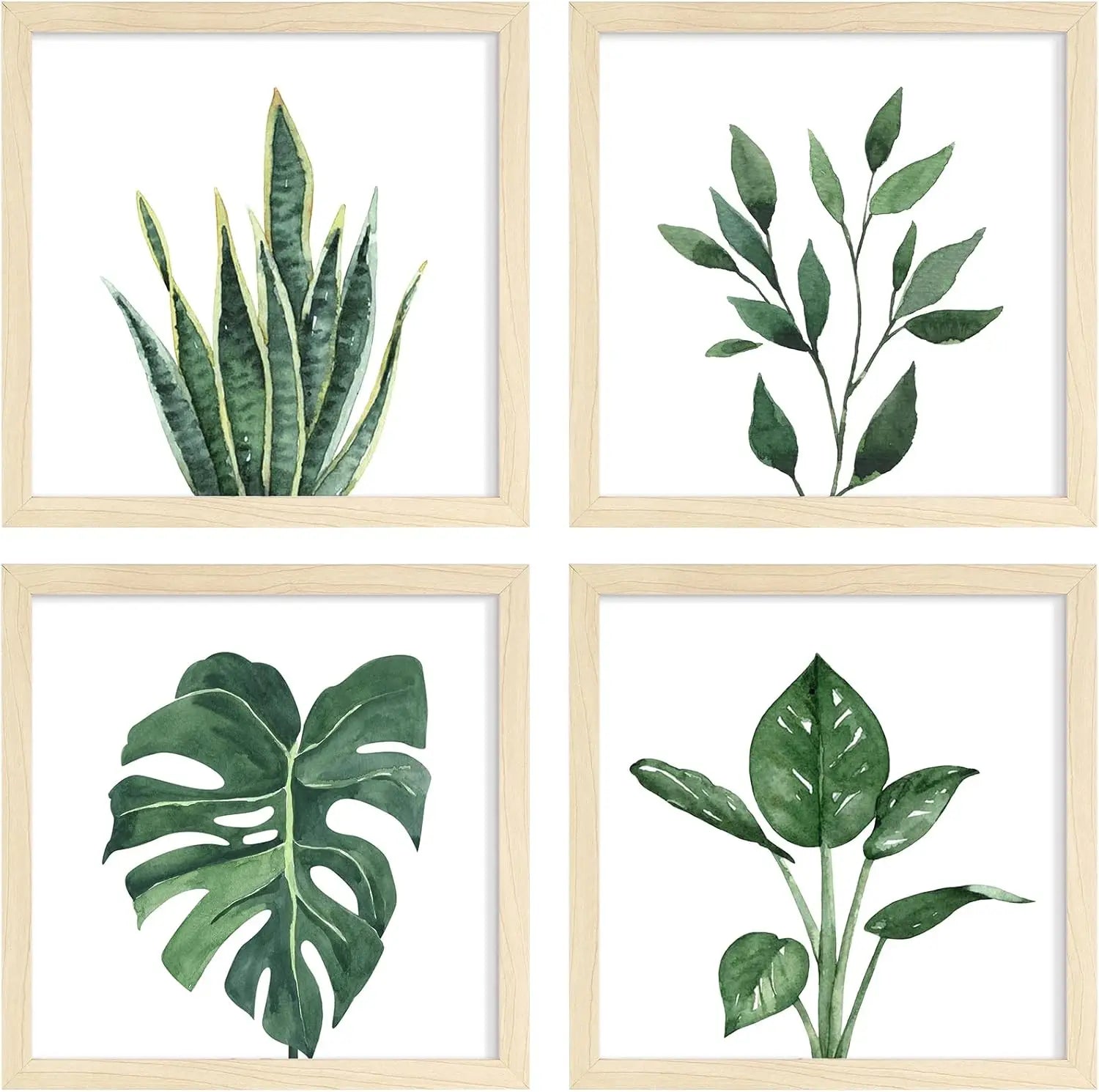 Farmhouse Sage Green Canvas Wall Art