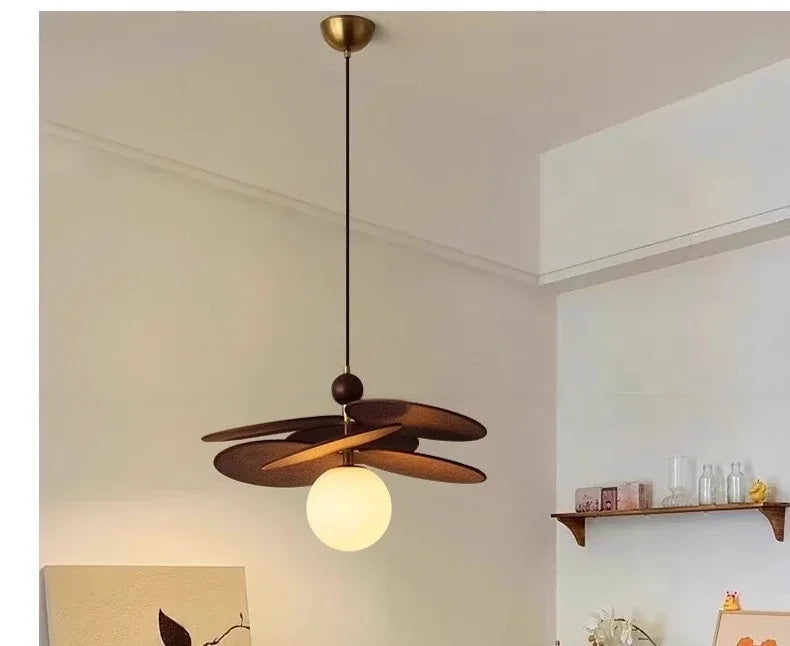 Wabi-Sabi Fabric Pendant Chandelier