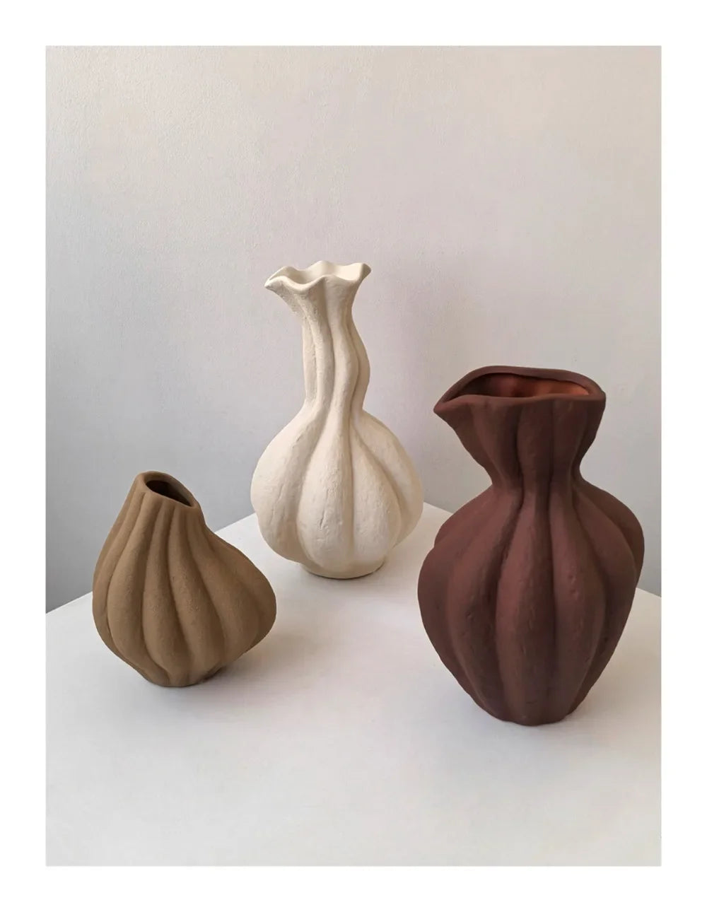 Organic Wabi-Sabi Ceramic Vase