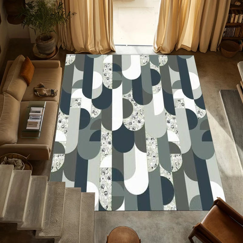 Abstract Geometric Area Rug