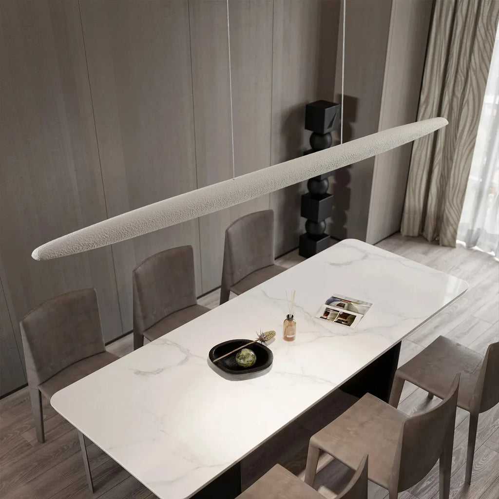 Wabi-Sabi Wood Linear Pendant Light