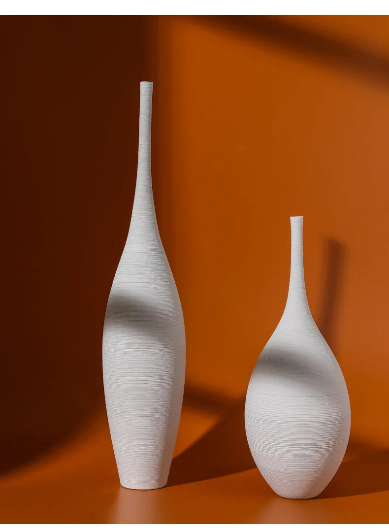 Hand-Drawn Zen Art Vase