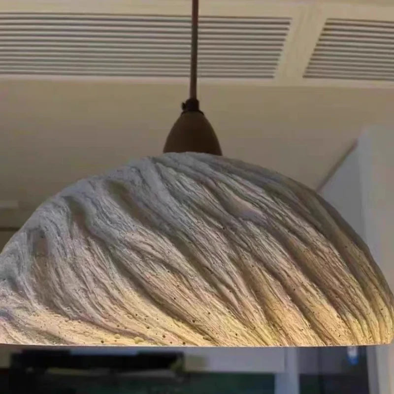 Wabi-Sabi Cement Pendant Chandelier