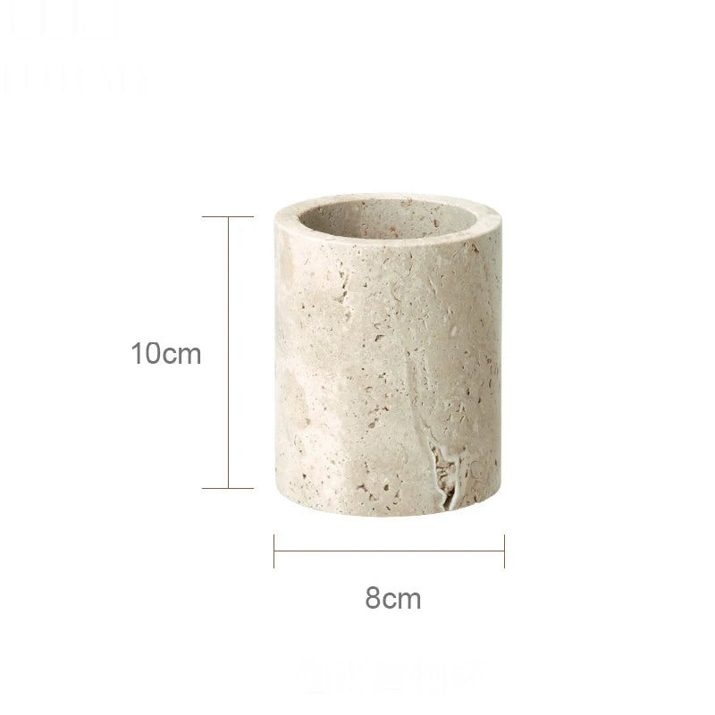 Travertine Bathroom Set