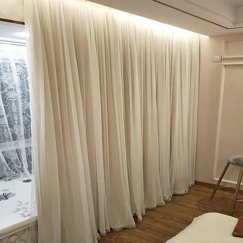 Modern Gauze Blackout Curtains