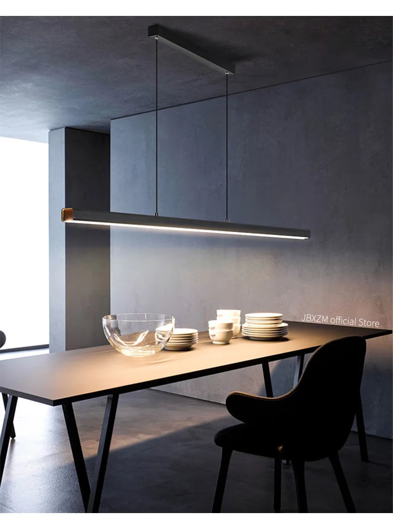 Modern Acrylic Linear Pendant Light