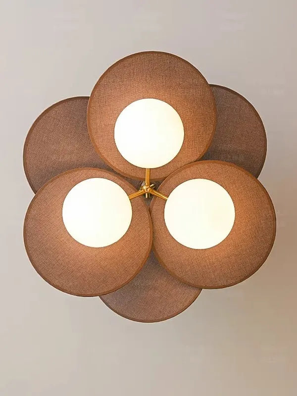 Wabi-Sabi Rattan Chandelier