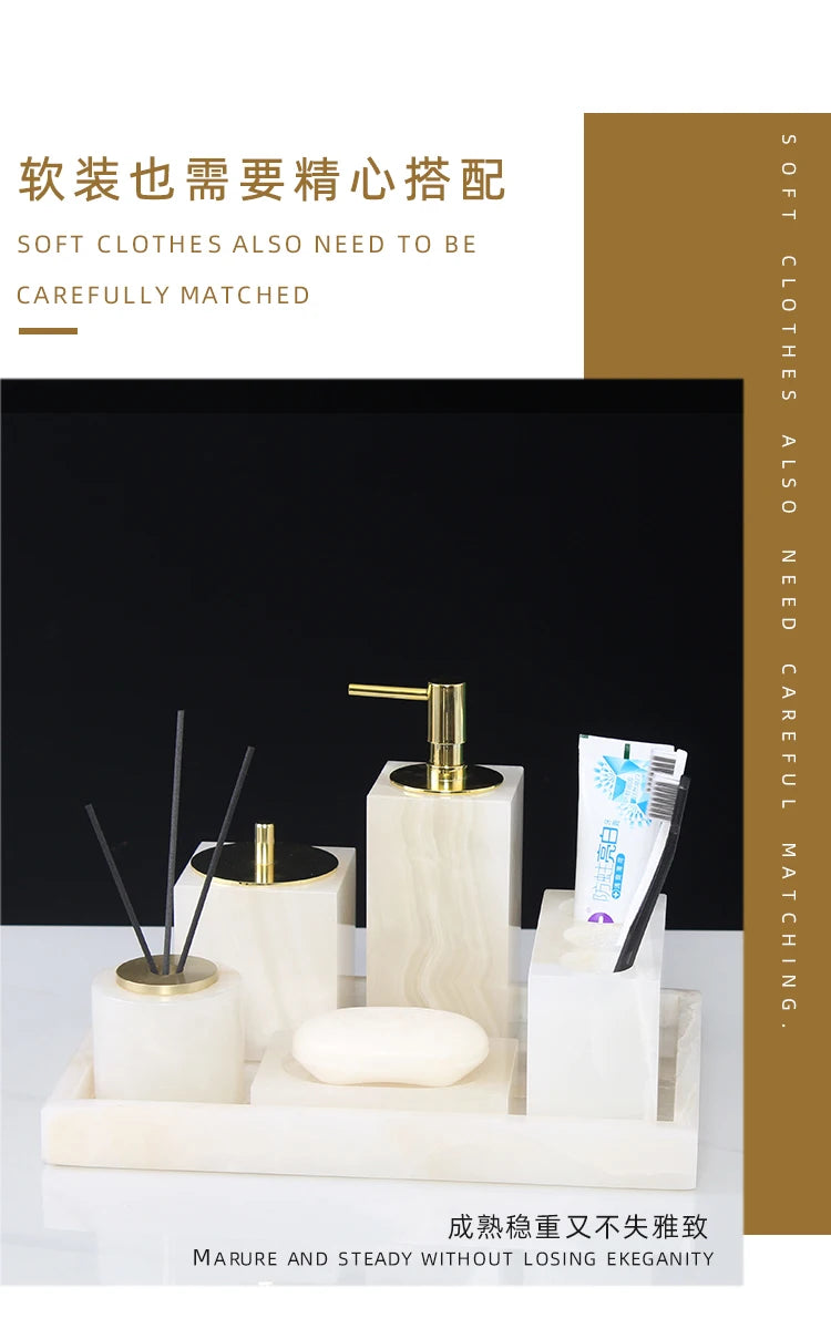 Nordic Marble Vanity Set
