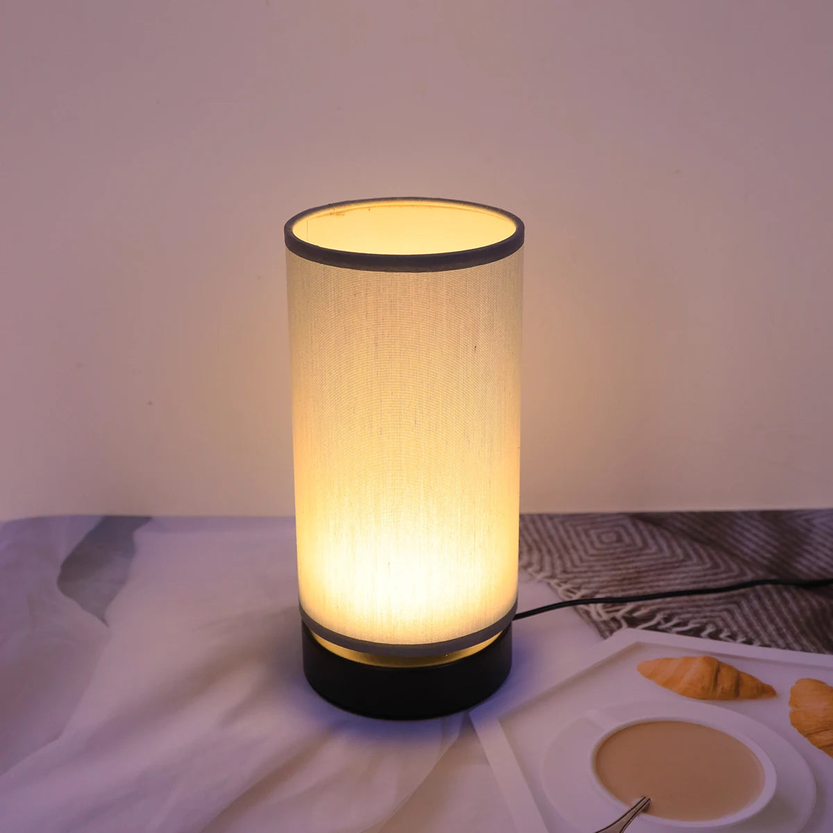 Fabric Shade Desk Lamp