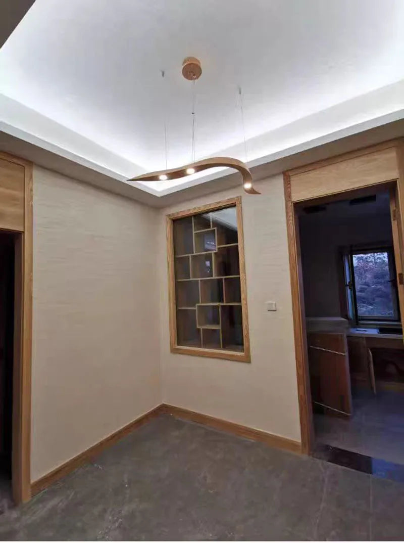 Modern Wood Pendant Lamp