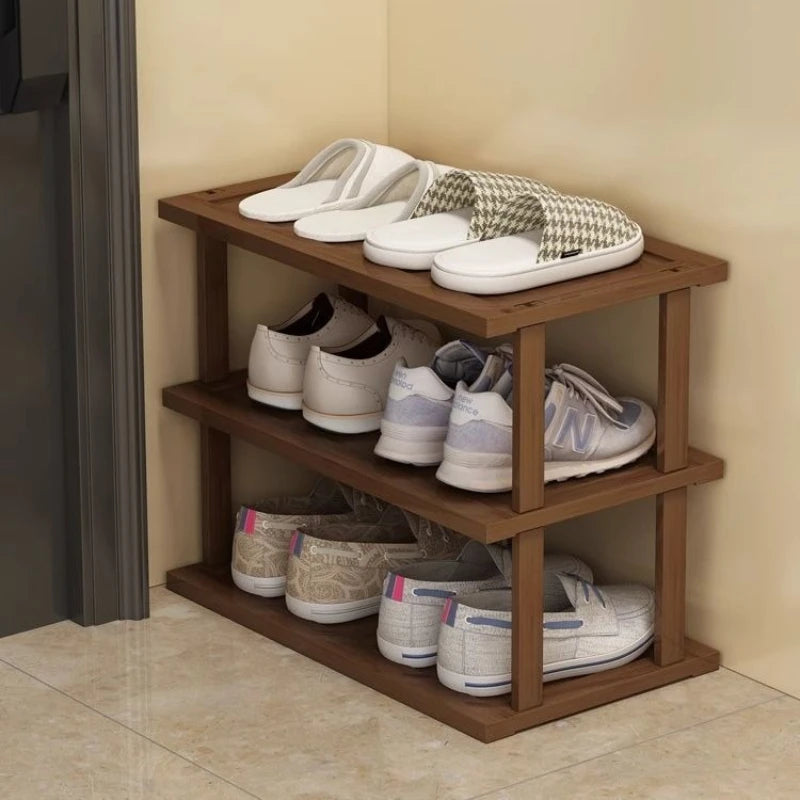 Bamboo Shoe Rack