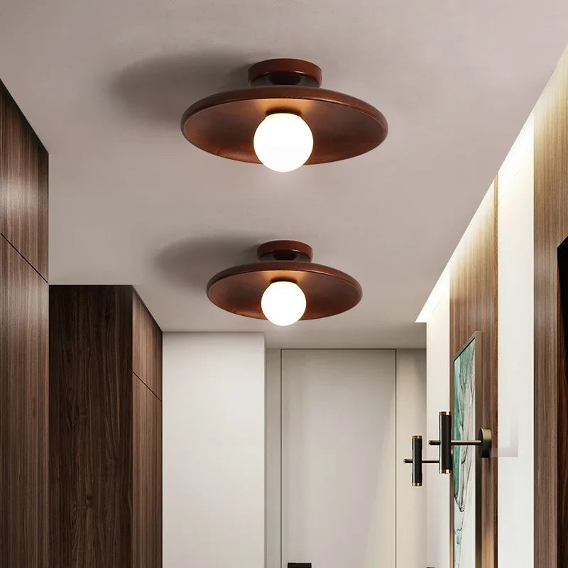 Japanese Bamboo Ceiling Light